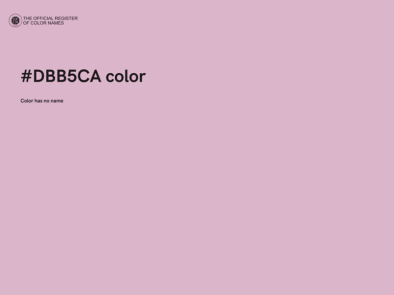 #DBB5CA color image