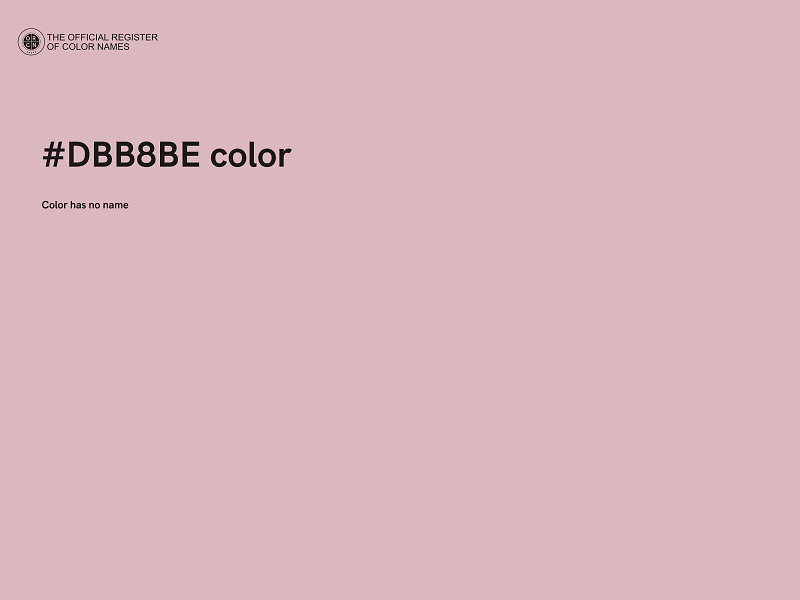 #DBB8BE color image