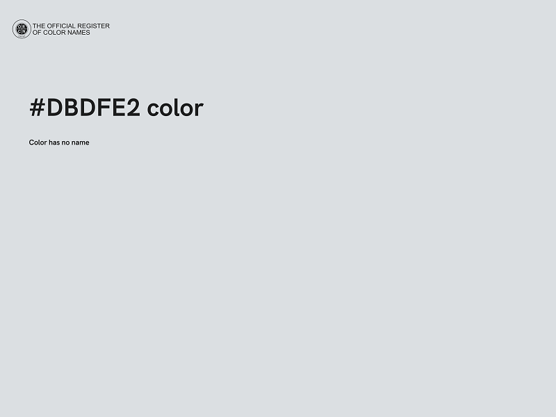 #DBDFE2 color image