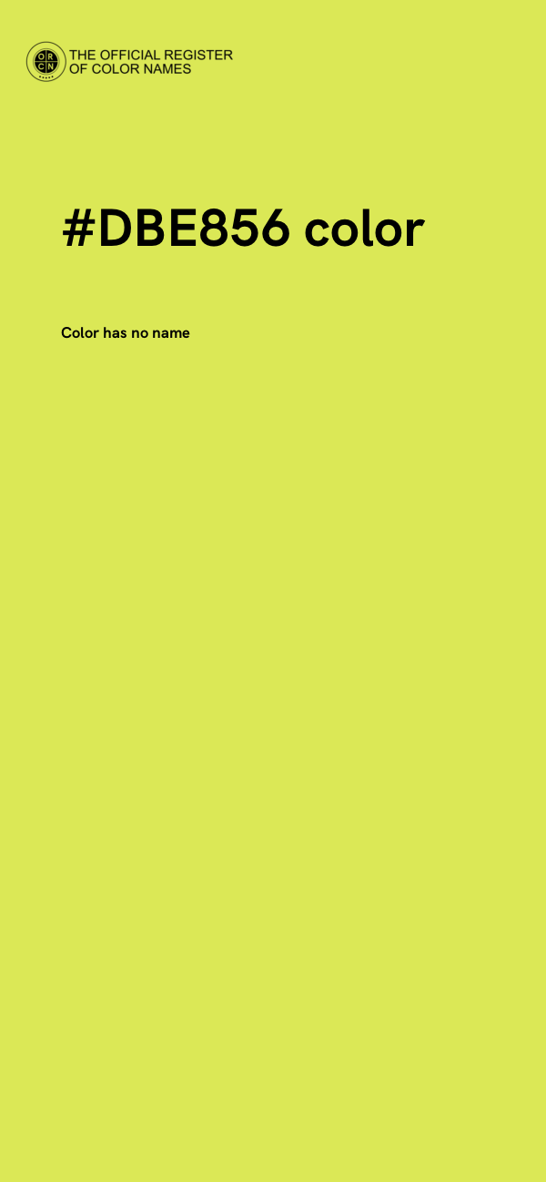 #DBE856 color image