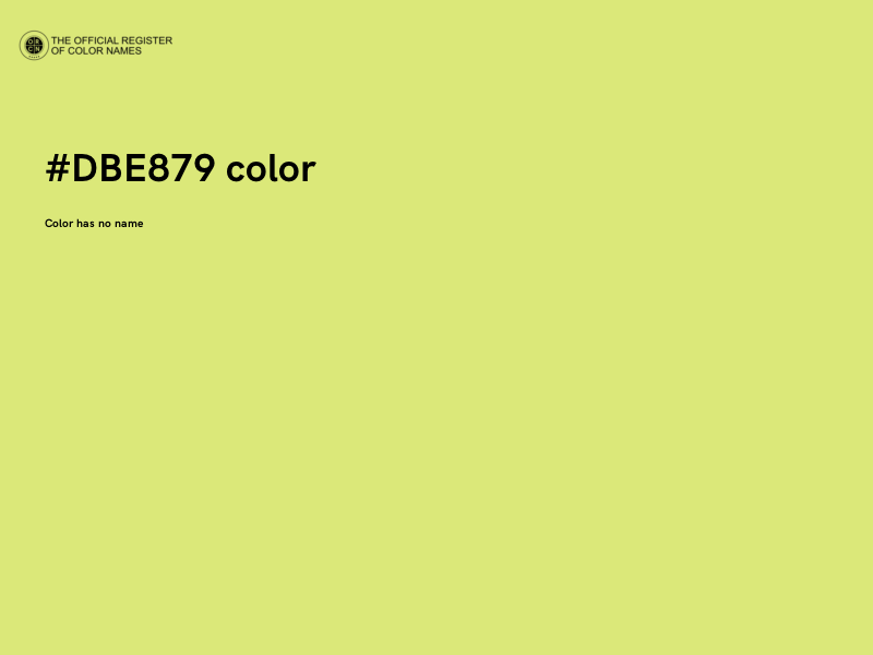 #DBE879 color image
