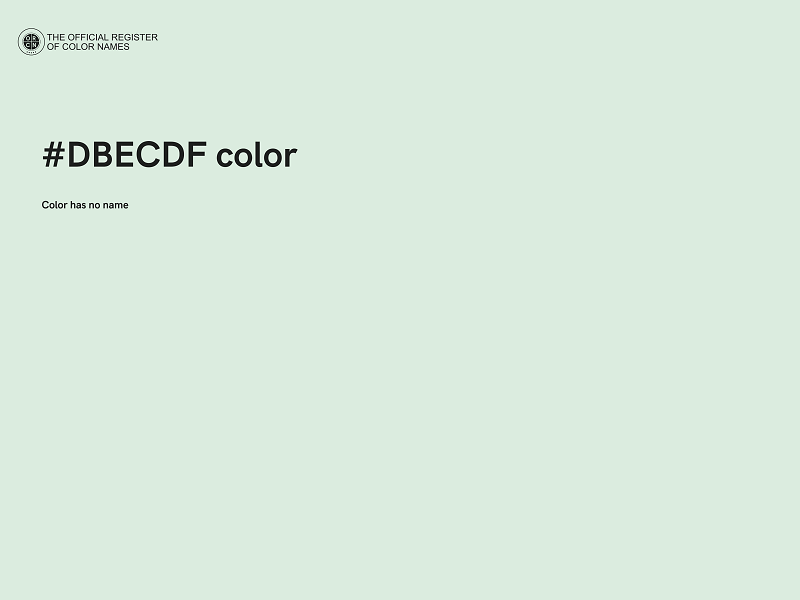 #DBECDF color image