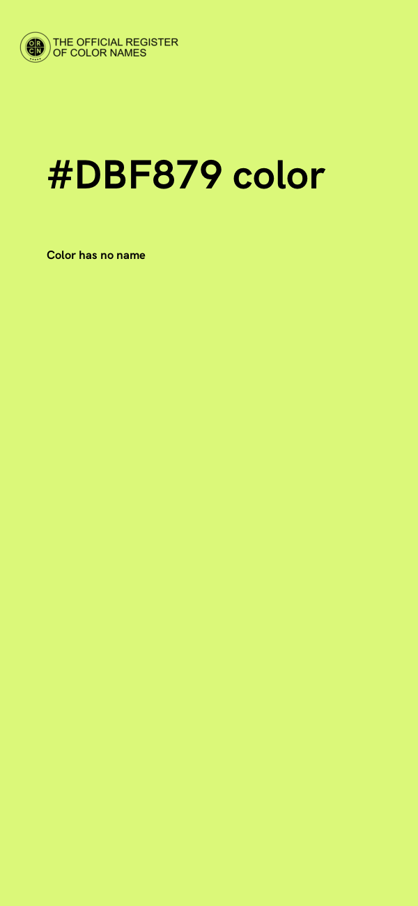 #DBF879 color image