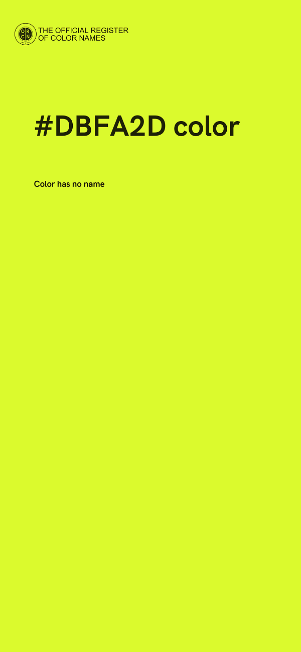 #DBFA2D color image