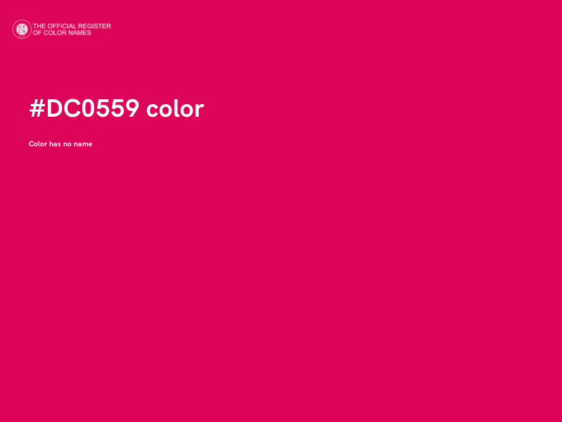 #DC0559 color image