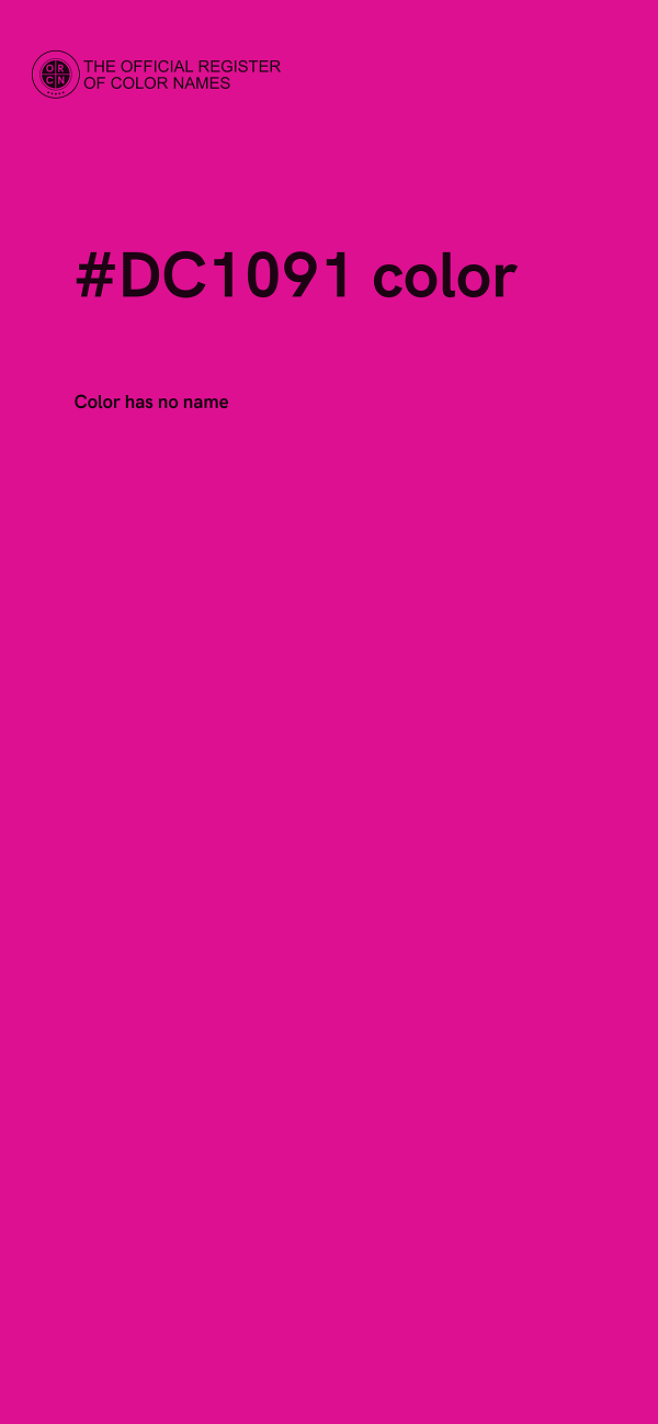 #DC1091 color image