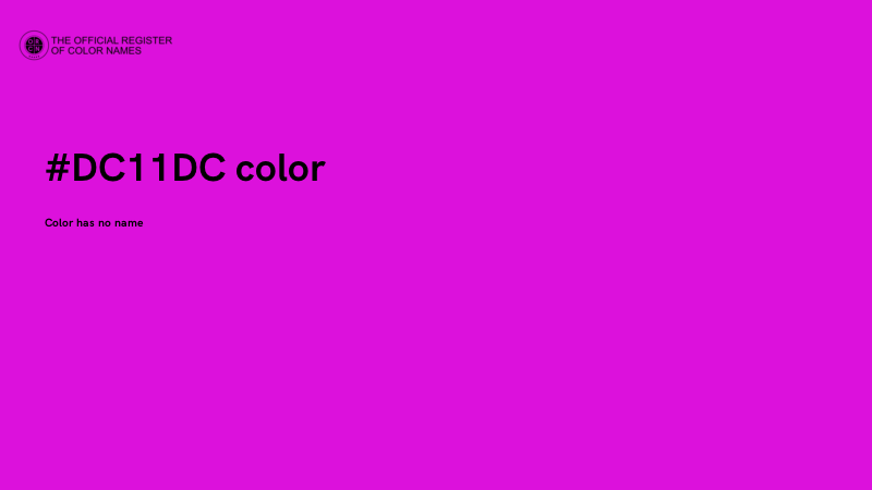 #DC11DC color image
