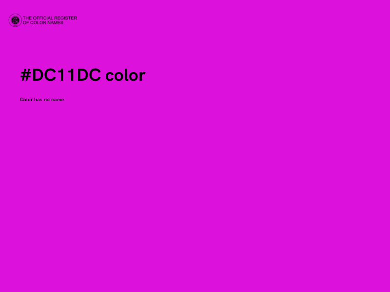 #DC11DC color image