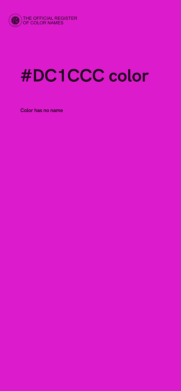 #DC1CCC color image