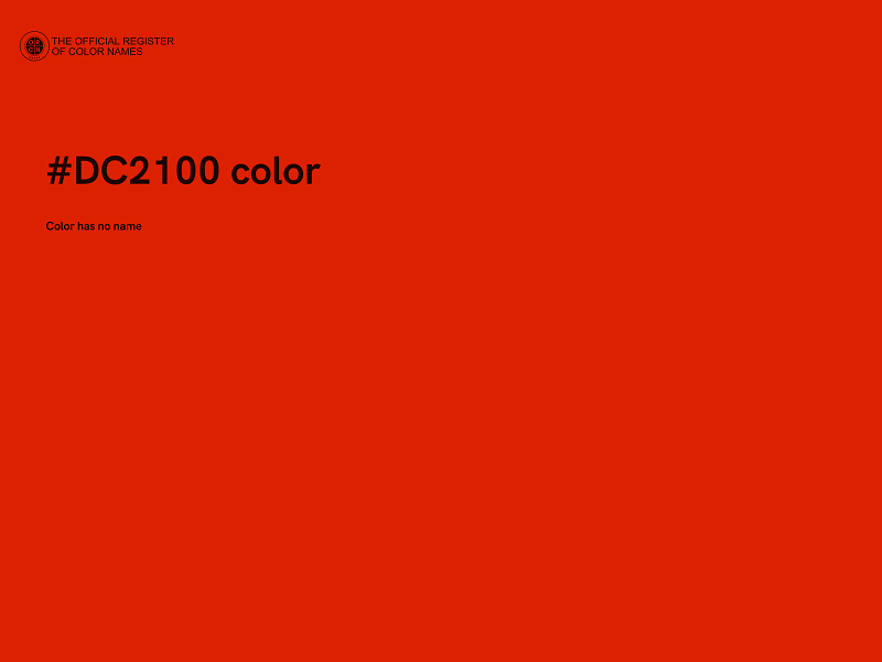 #DC2100 color image