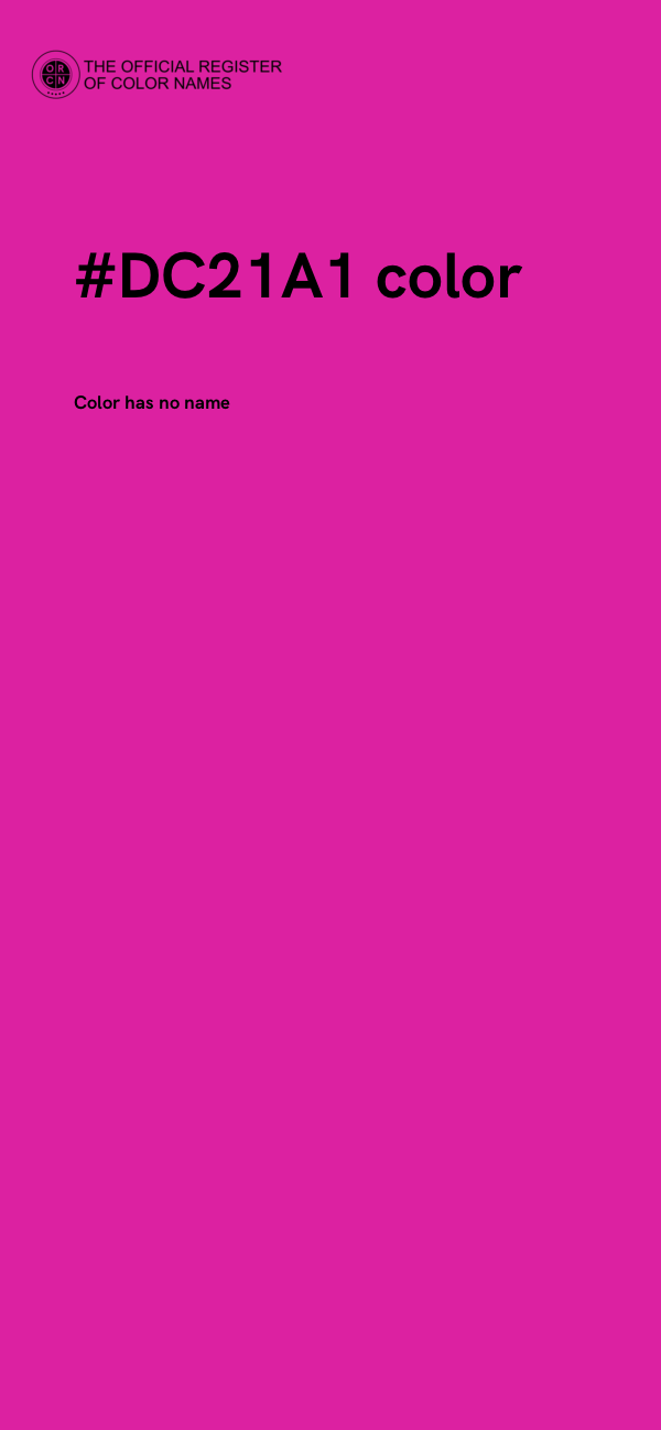 #DC21A1 color image