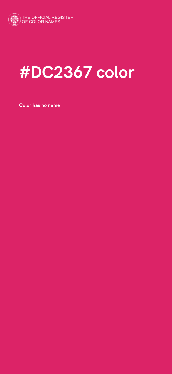 #DC2367 color image