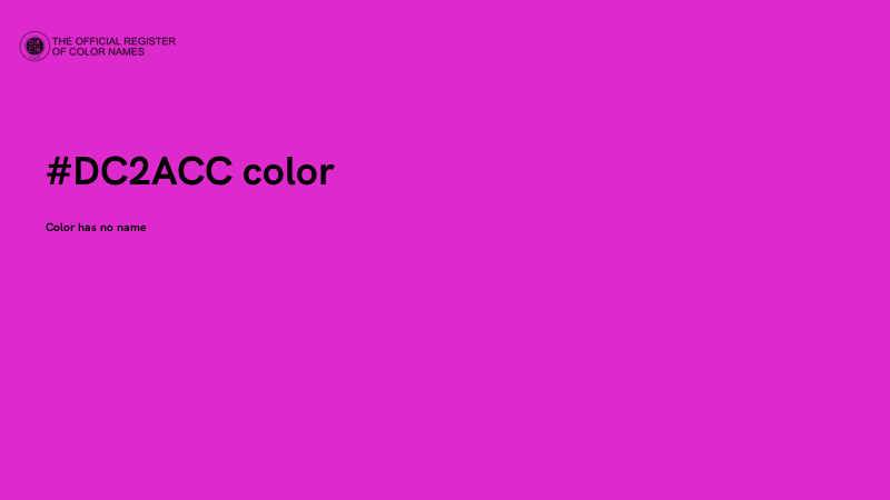 #DC2ACC color image