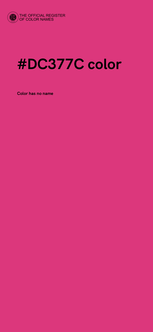 #DC377C color image