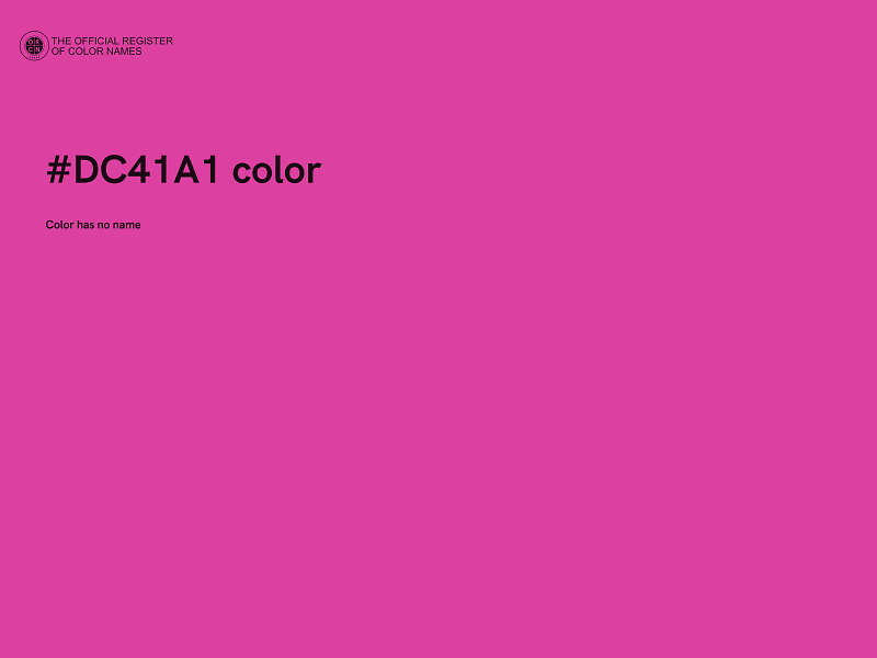 #DC41A1 color image