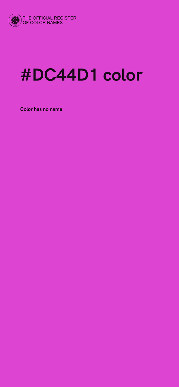 #DC44D1 color image