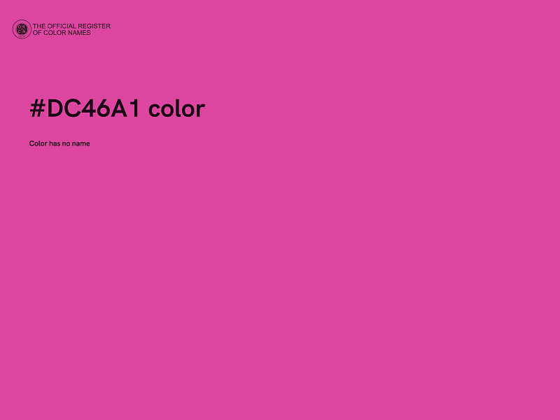 #DC46A1 color image