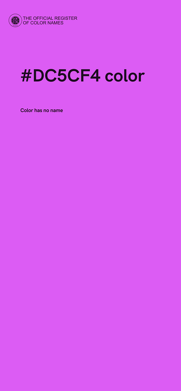 #DC5CF4 color image