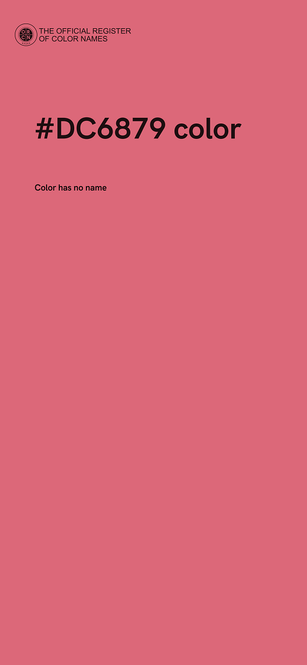 #DC6879 color image