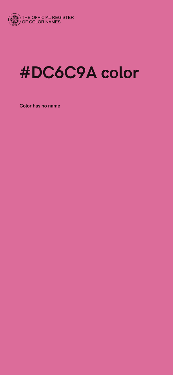 #DC6C9A color image