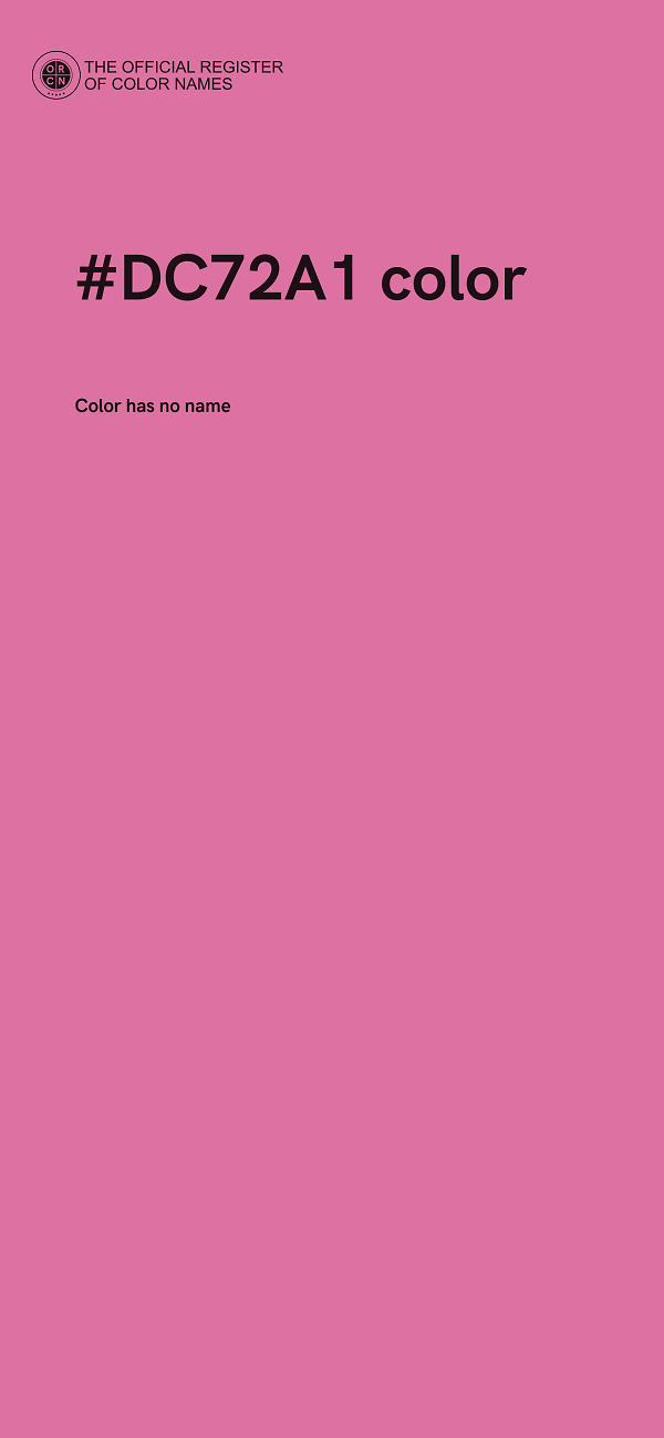 #DC72A1 color image