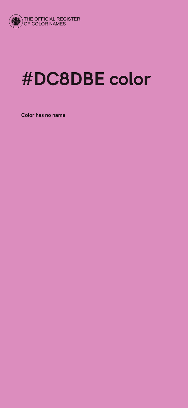 #DC8DBE color image
