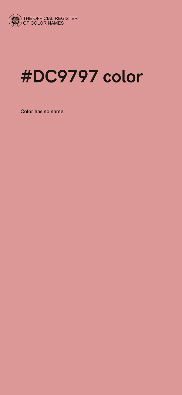 #DC9797 color image