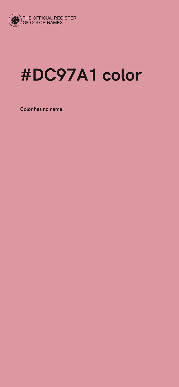 #DC97A1 color image