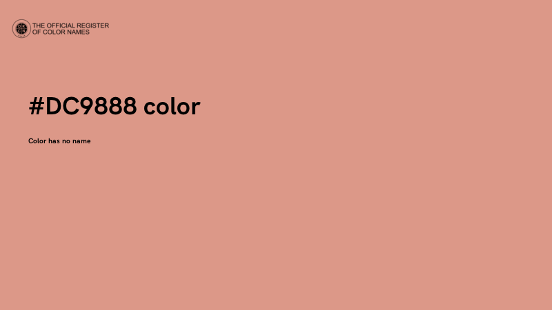 #DC9888 color image