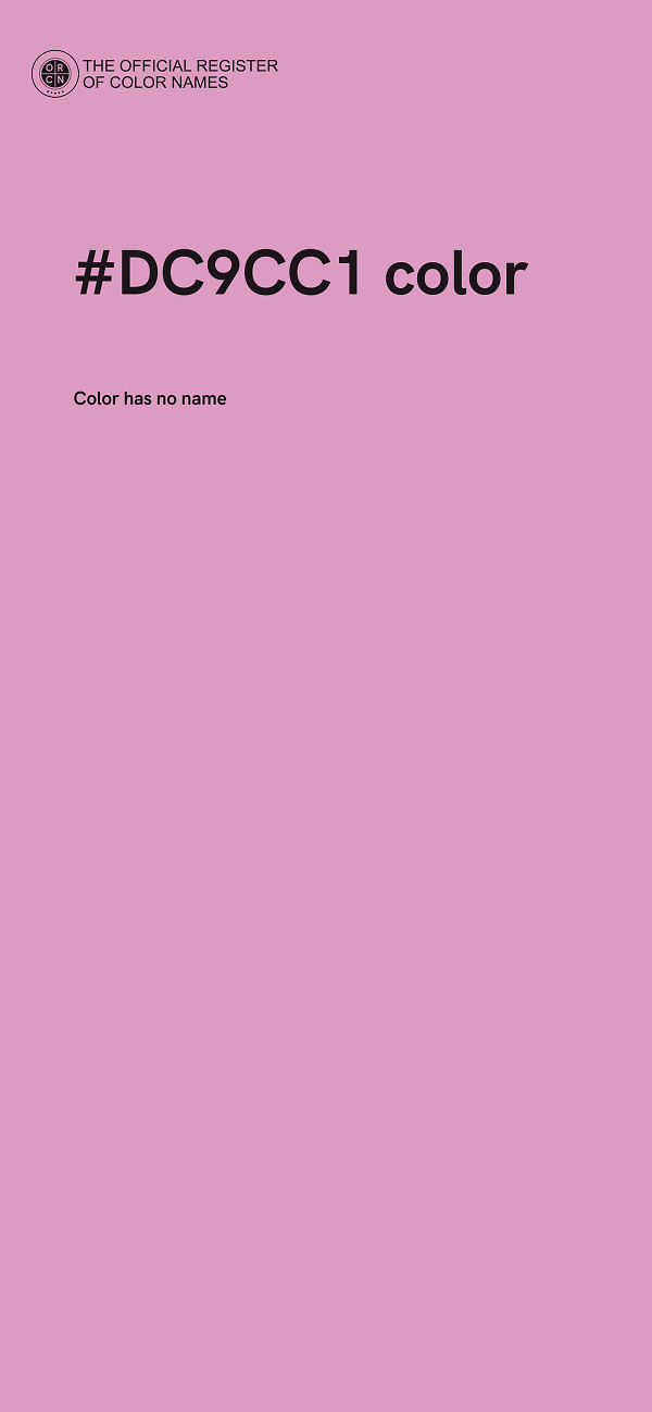 #DC9CC1 color image