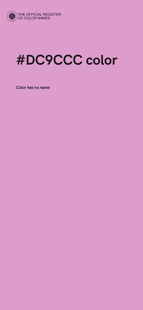 #DC9CCC color image