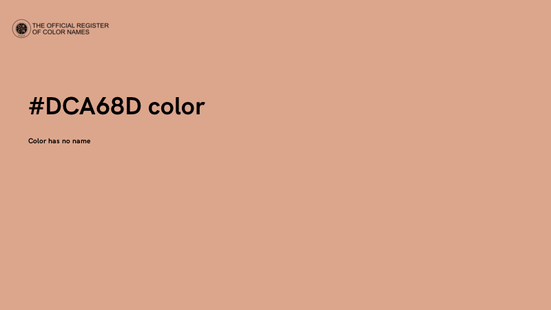 #DCA68D color image