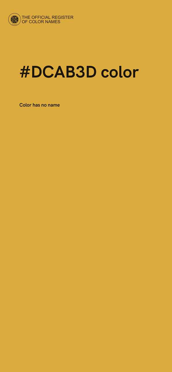 #DCAB3D color image