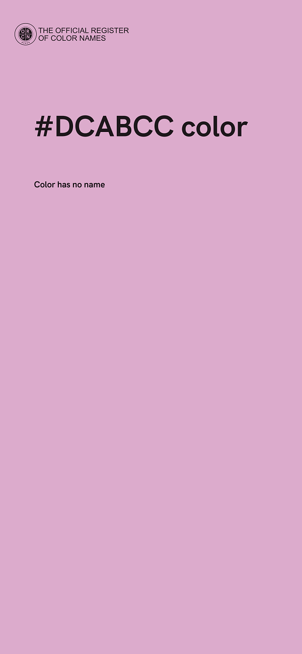 #DCABCC color image