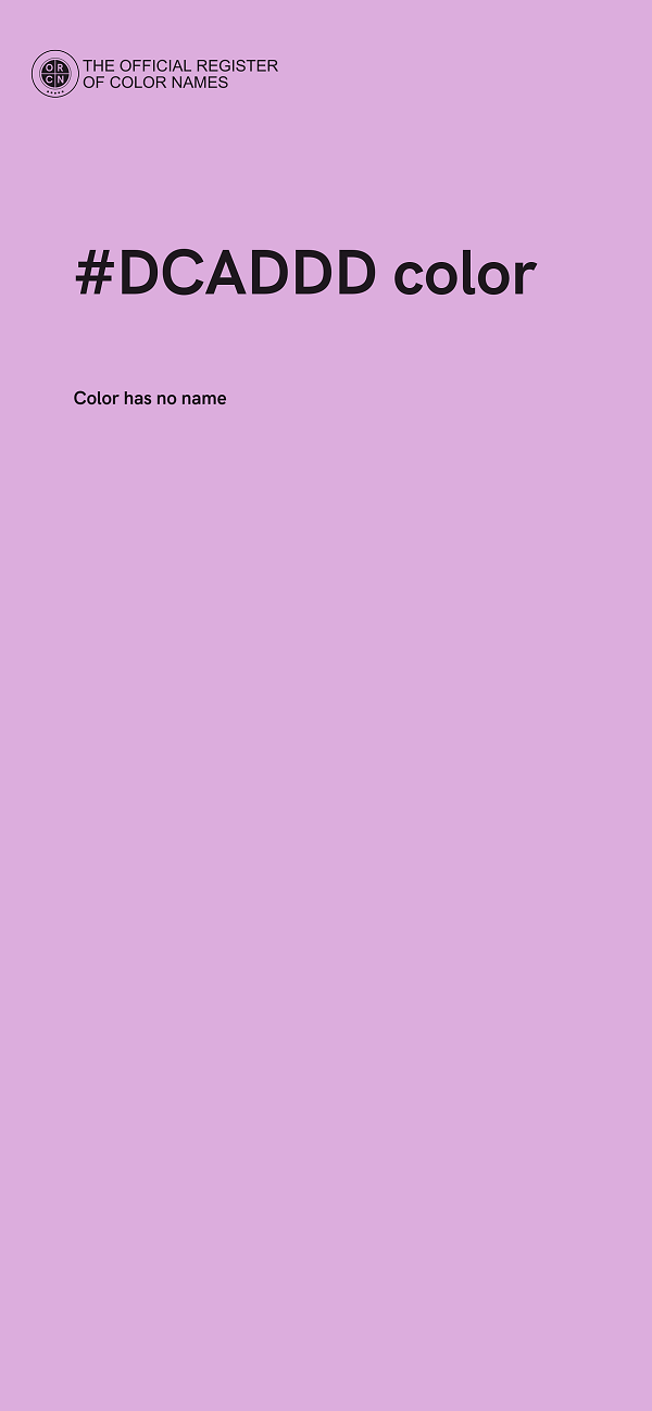 #DCADDD color image