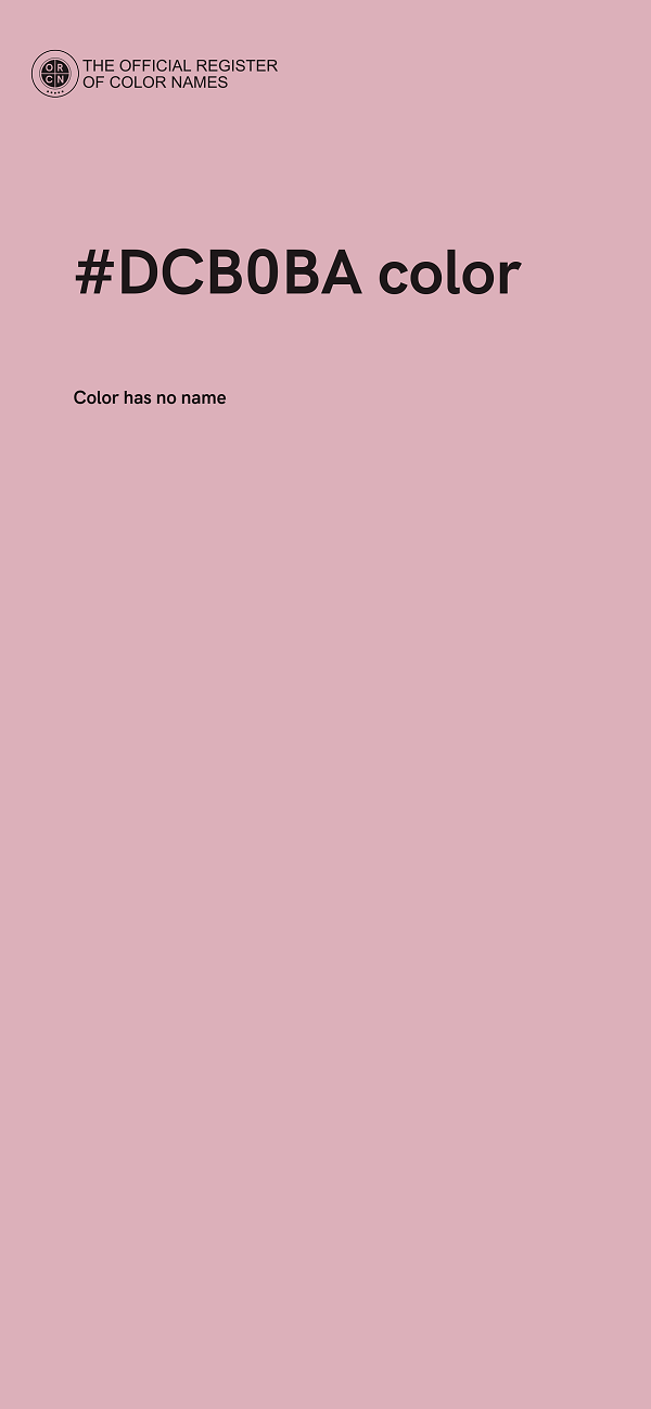 #DCB0BA color image