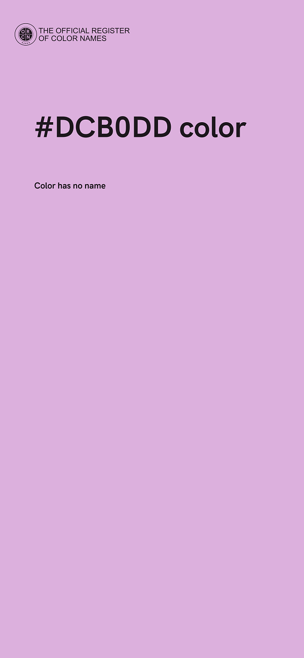 #DCB0DD color image