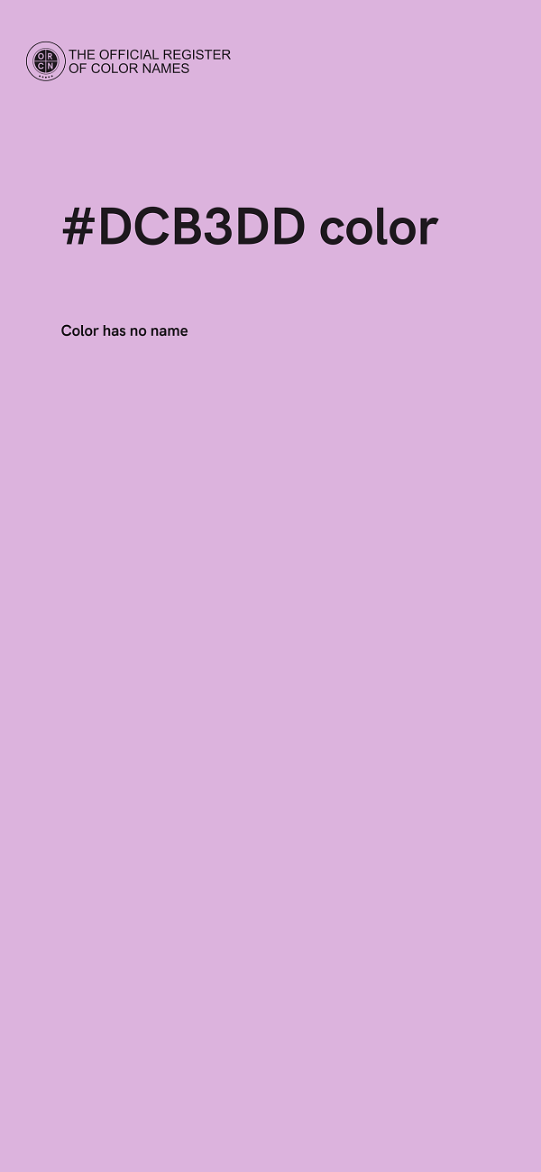 #DCB3DD color image