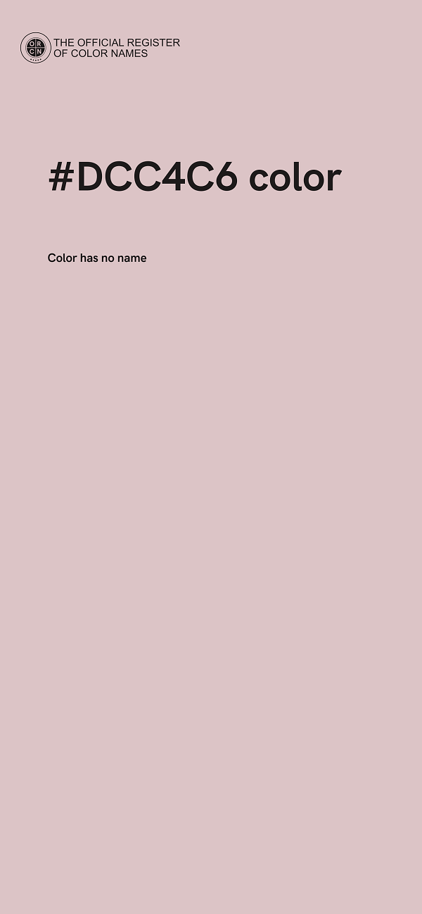 #DCC4C6 color image