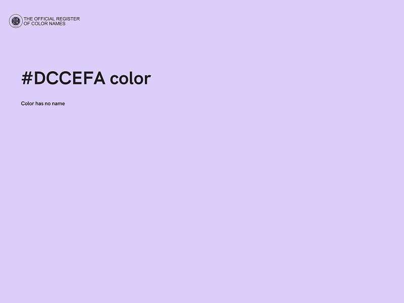 #DCCEFA color image