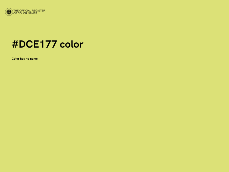 #DCE177 color image