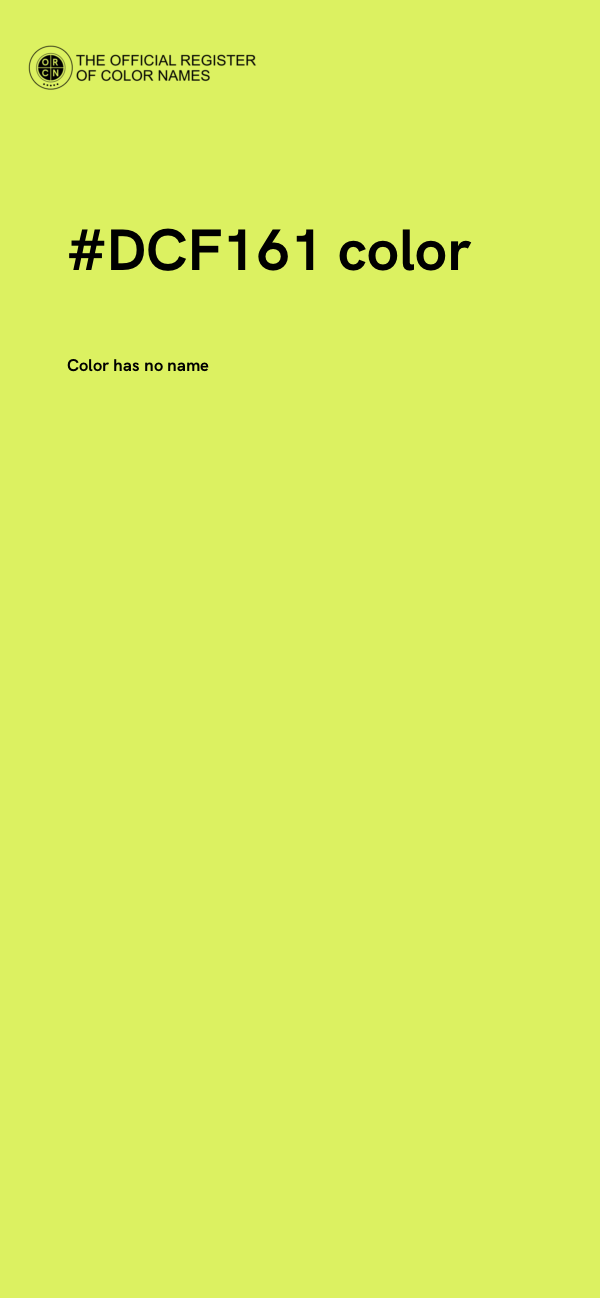 #DCF161 color image