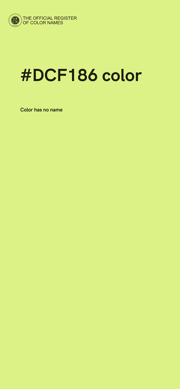#DCF186 color image