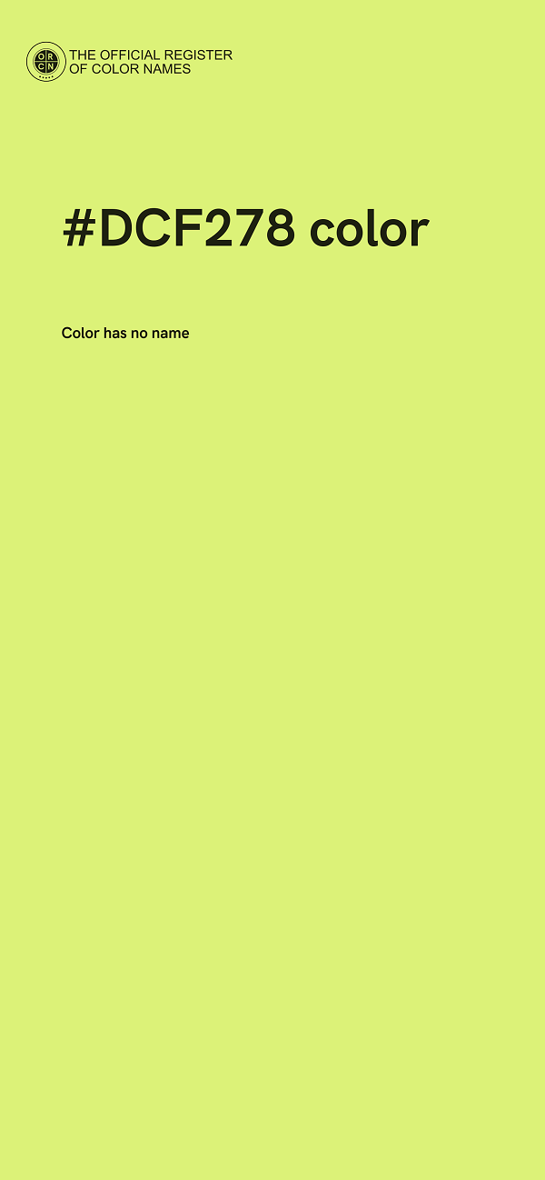 #DCF278 color image