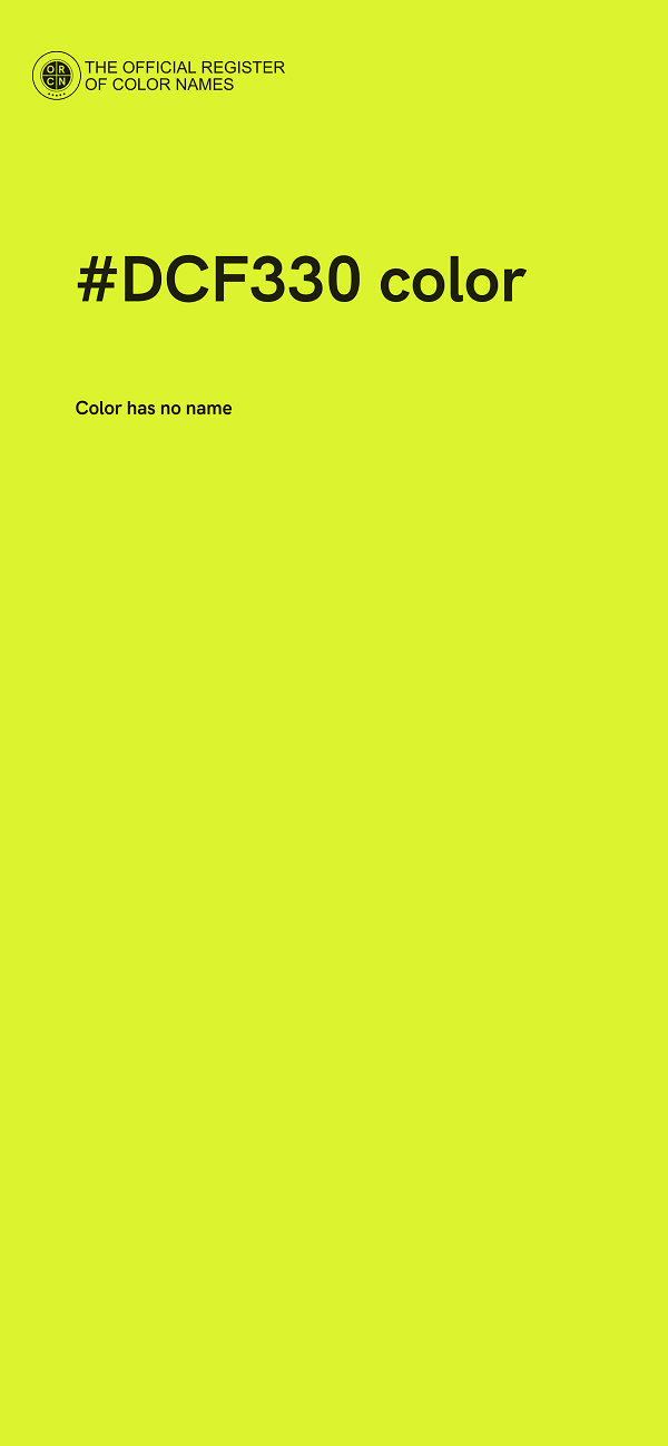#DCF330 color image