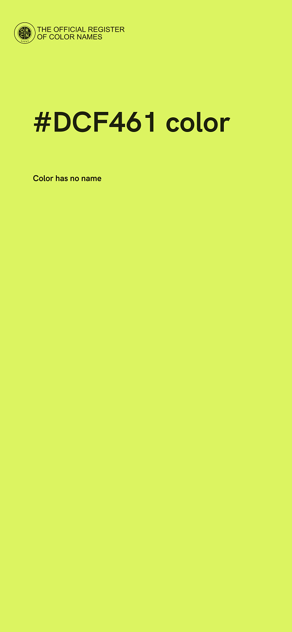 #DCF461 color image
