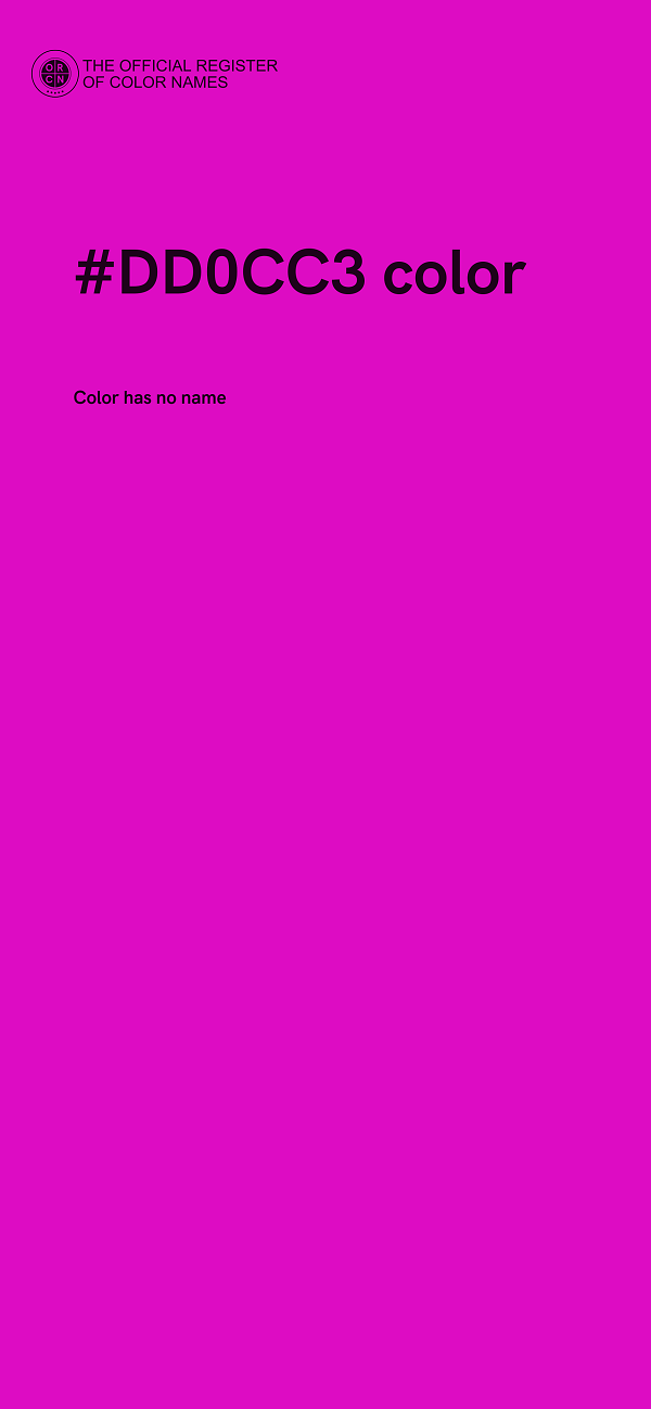 #DD0CC3 color image
