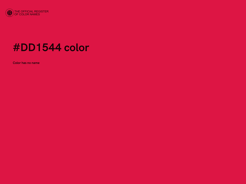 #DD1544 color image