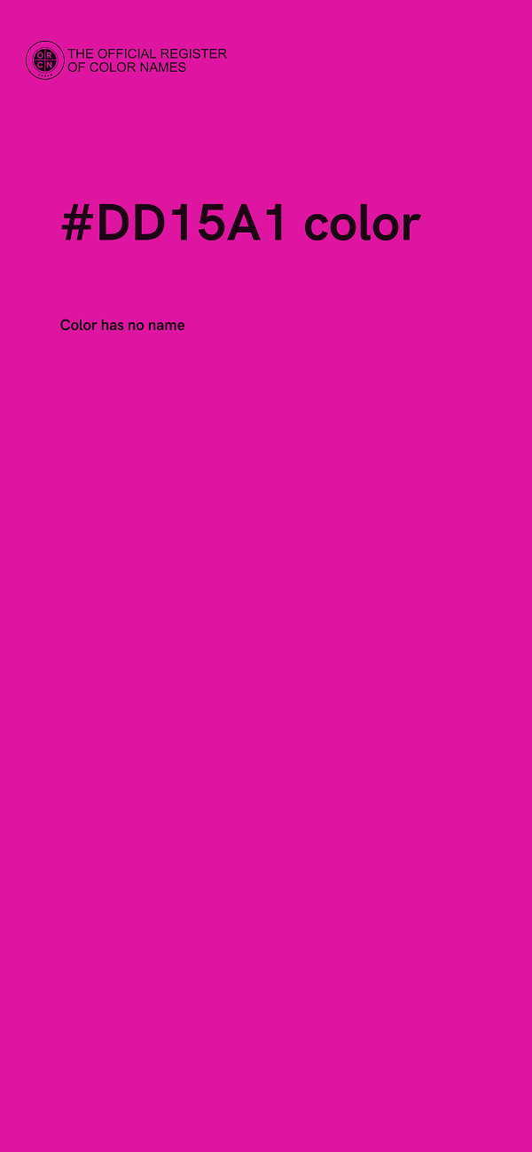#DD15A1 color image