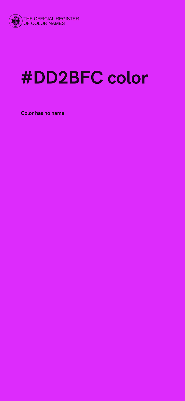 #DD2BFC color image